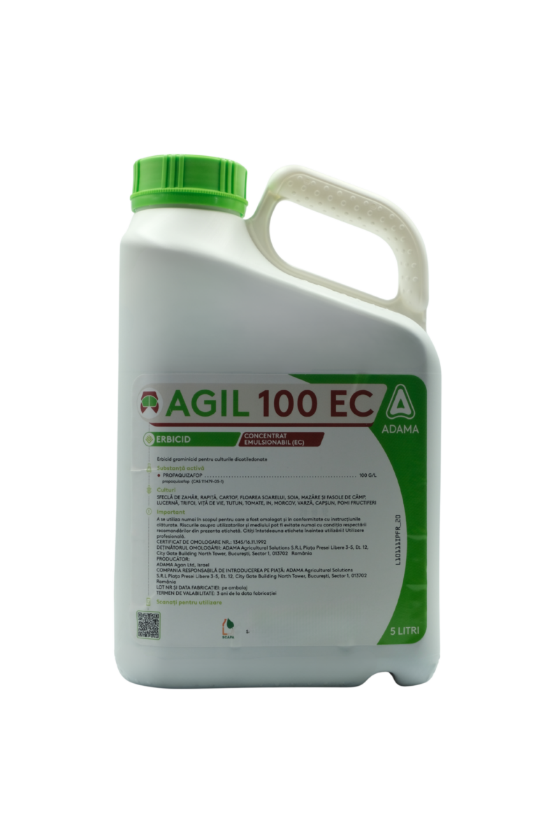 Erbicid AGIL 100 EC - 5 Litri, Postemergent, Adama Erbicid AGIL 100 EC - 5 Litri, Postemergent, Adama