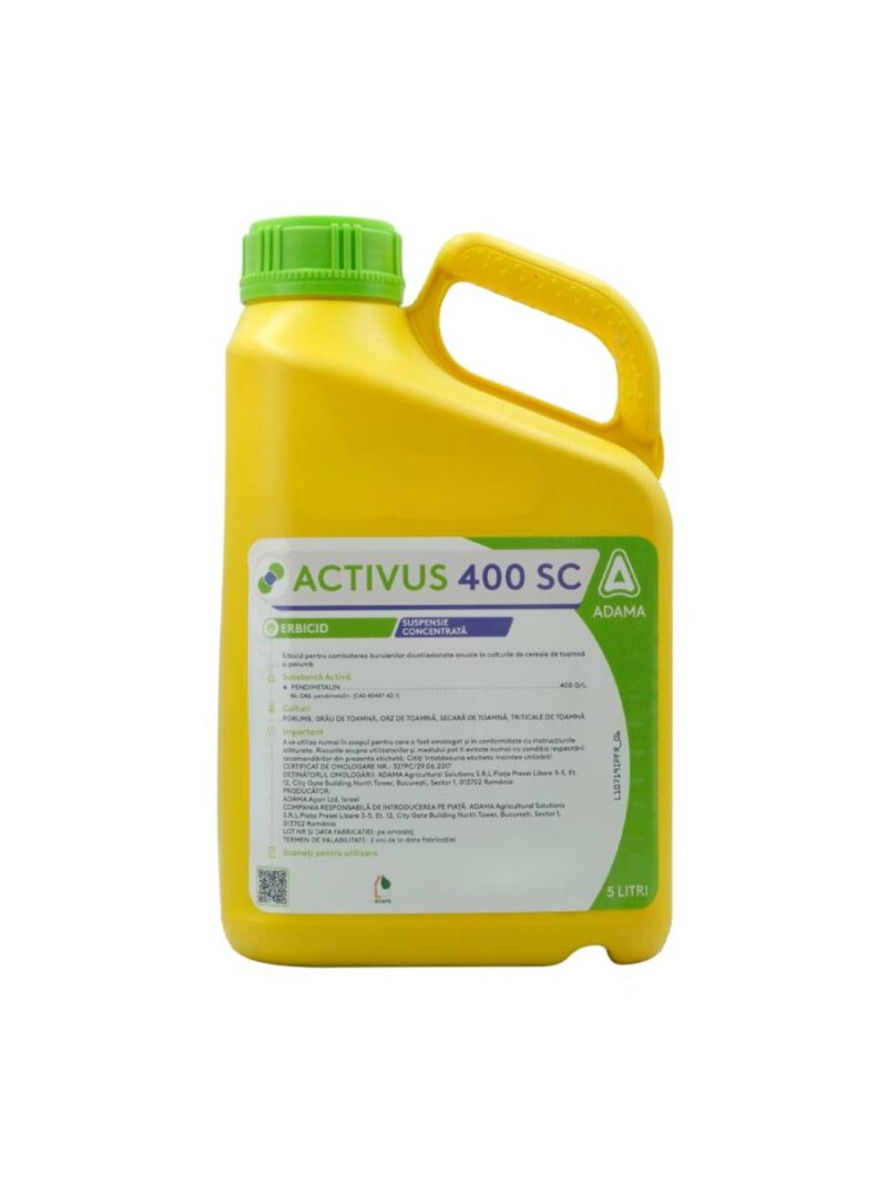 Erbicid ACTIVUS 400 SC preemergent, postemergent – 5 Litri, Adama