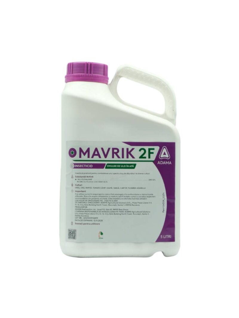 Insecticid MAVRIK 2 F - 5 Litri, Contact, Adama