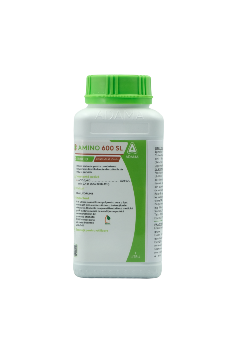 Adama Amino erbicid sistemic 600 SL 1 litru postemergent