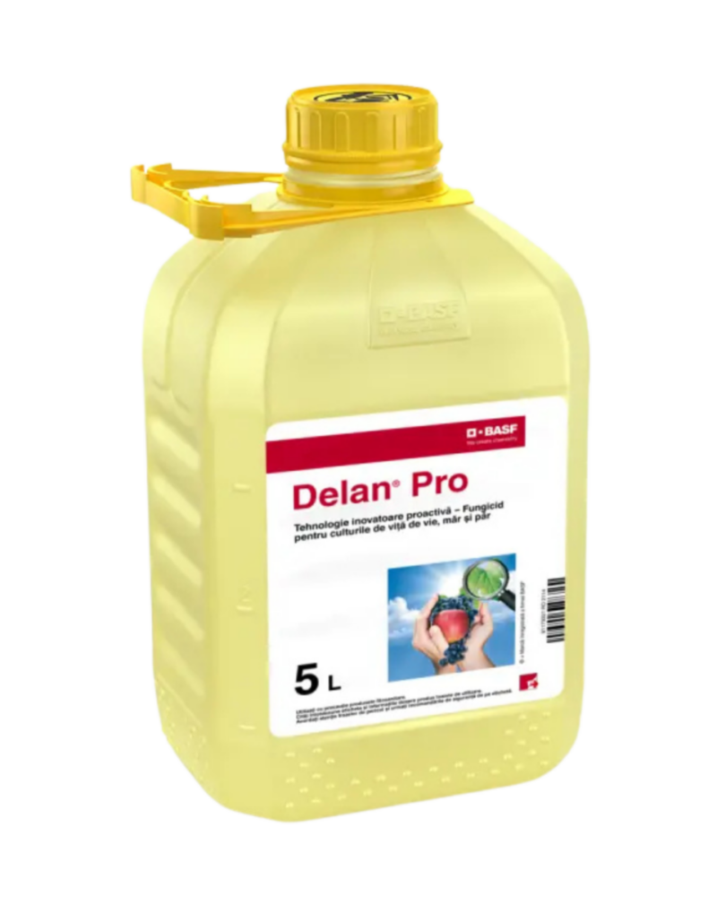 Fungicid DELAN PRO – 5 Litri, Mar, Par, Vita de vie, BASF