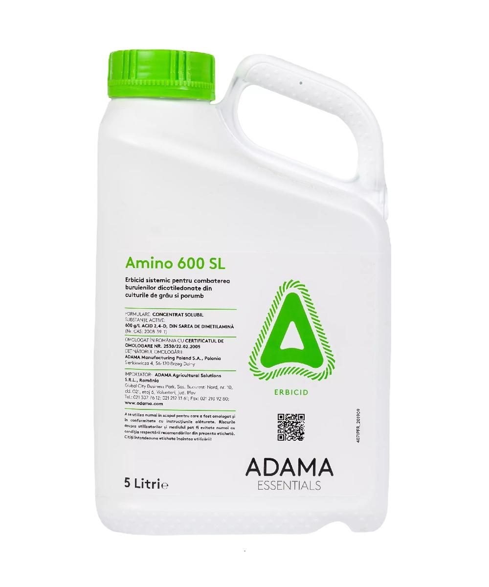 Erbicid AMINO 600 SL - 5 Litri, Postemergent, Adama