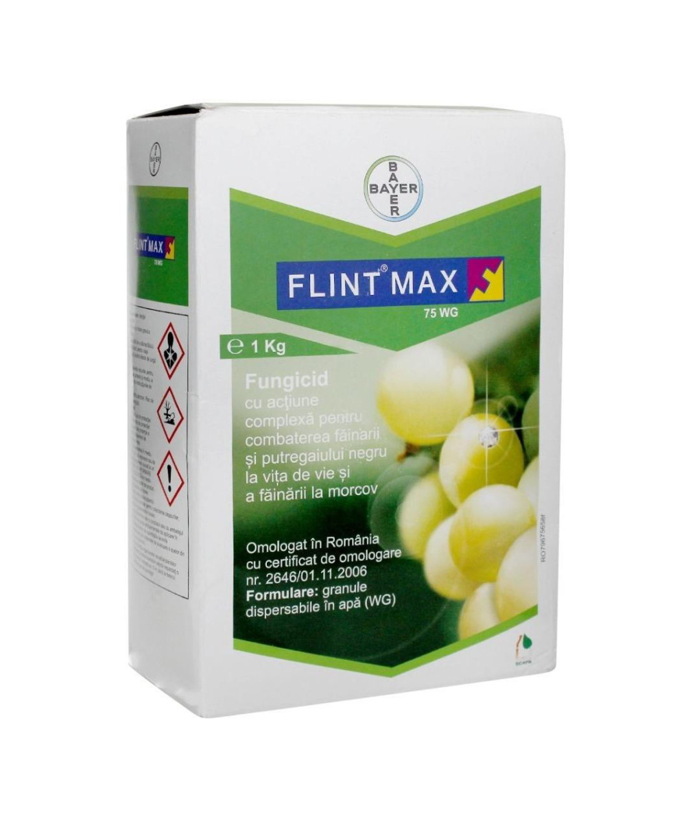 Fungicid FLINT MAX 75 WG - 1 kg, Viță de vie, Morcov, BAYER