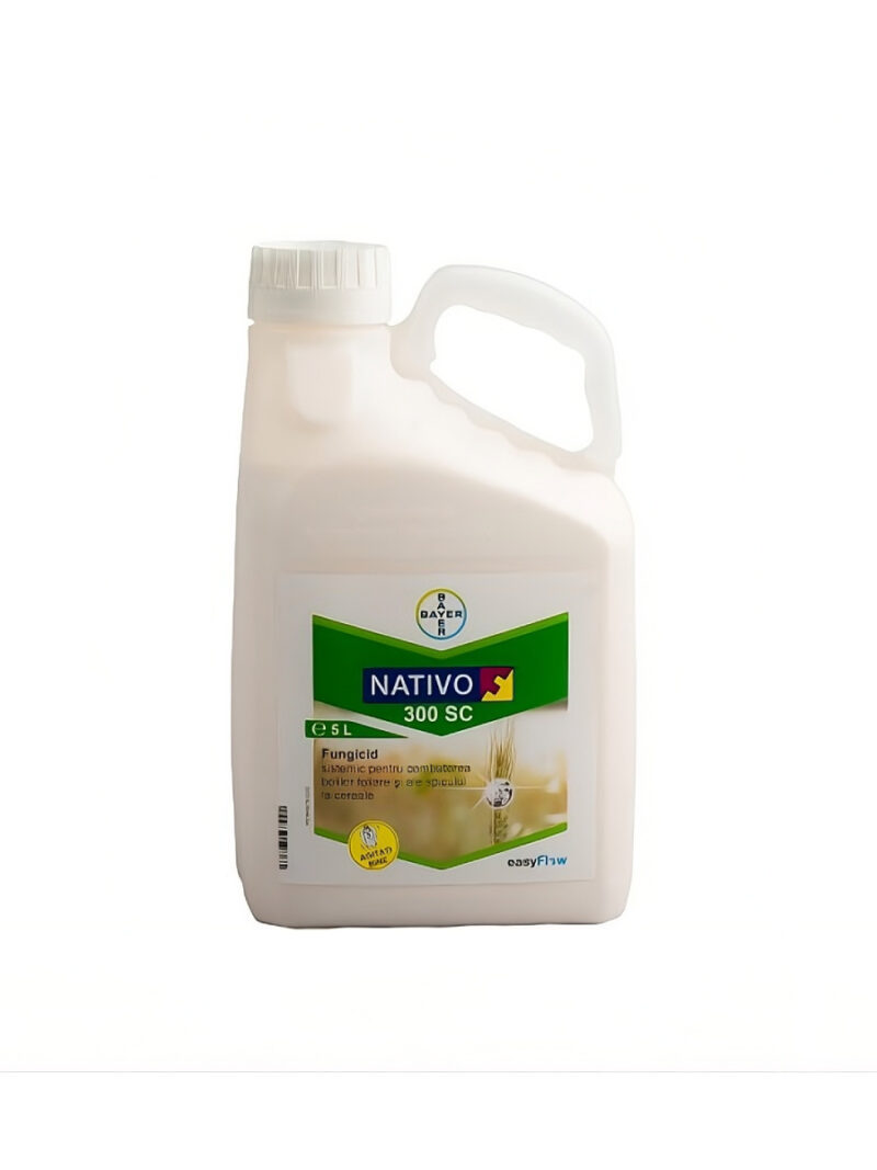 Fungicid NATIVO 300 SC - 5 Litri, Grâu, Orz, BAYER