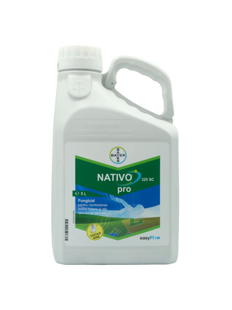 Fungicid NATIVO PRO 325 SC - 5 Litri, Grâu, Orz, Triticale, Sistemic, BAYER