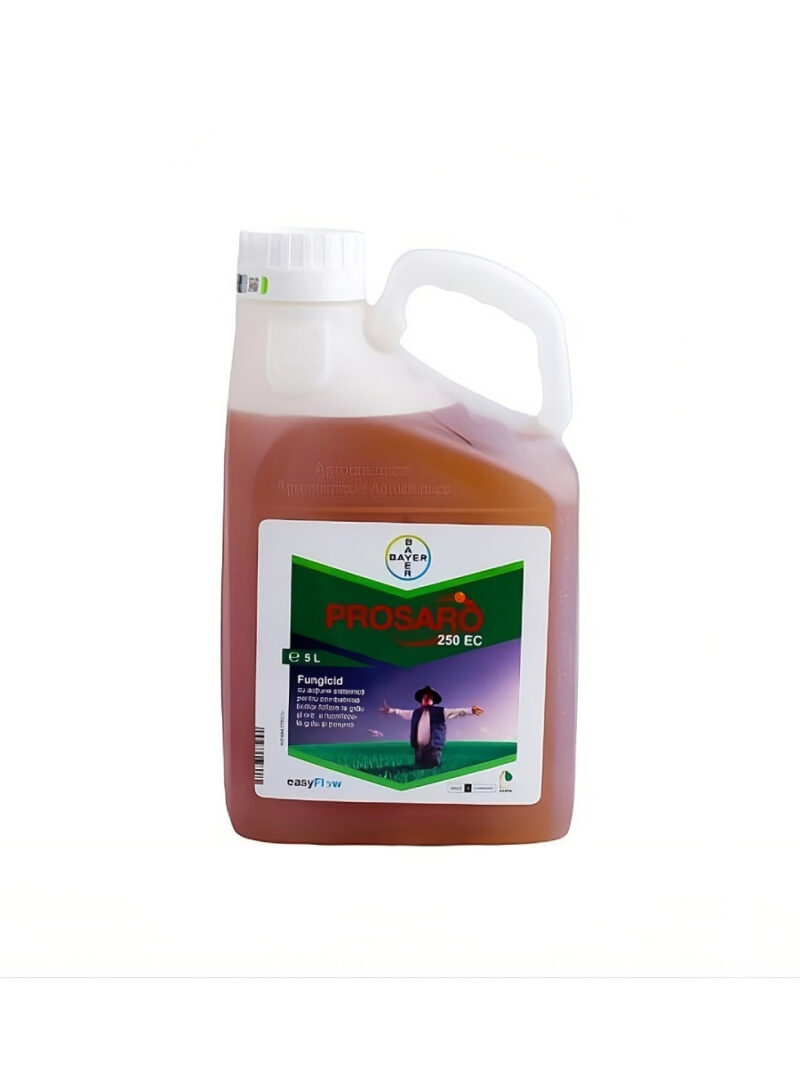 Fungicid PROSARO 250 EC – 5 litri, Porumb, Grâu, Făinare, Septorioză, Bayer