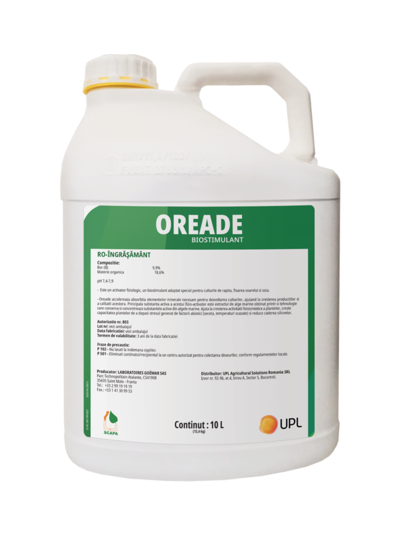 Biostimulator OREADE - 10 Litri, UPL