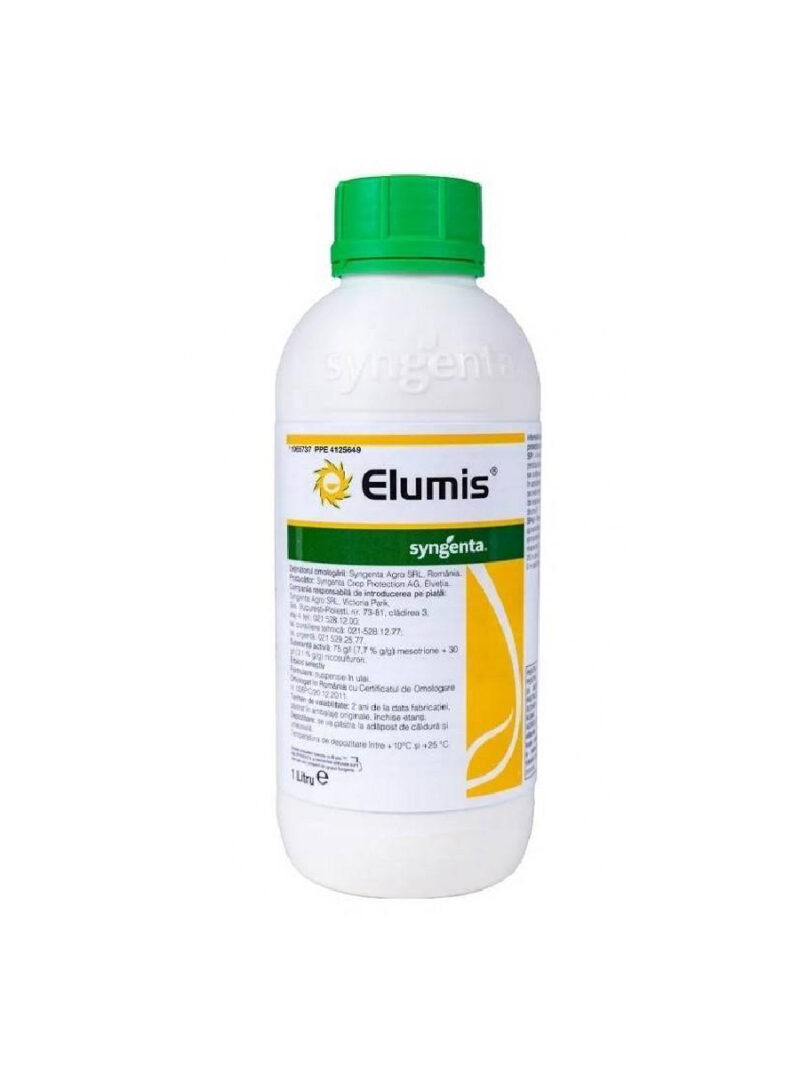 Erbicid ELUMIS - 1 Litru, Postemergent, Mesotrione, Nicosulfuron, Porumb, Syngenta