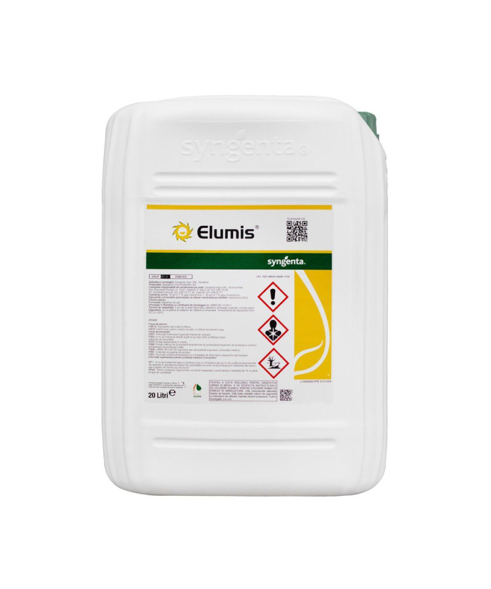 Erbicid ELUMIS - 20 Litri, Postemergent, Mesotrione, Nicosulfuron, Porumb, Syngenta