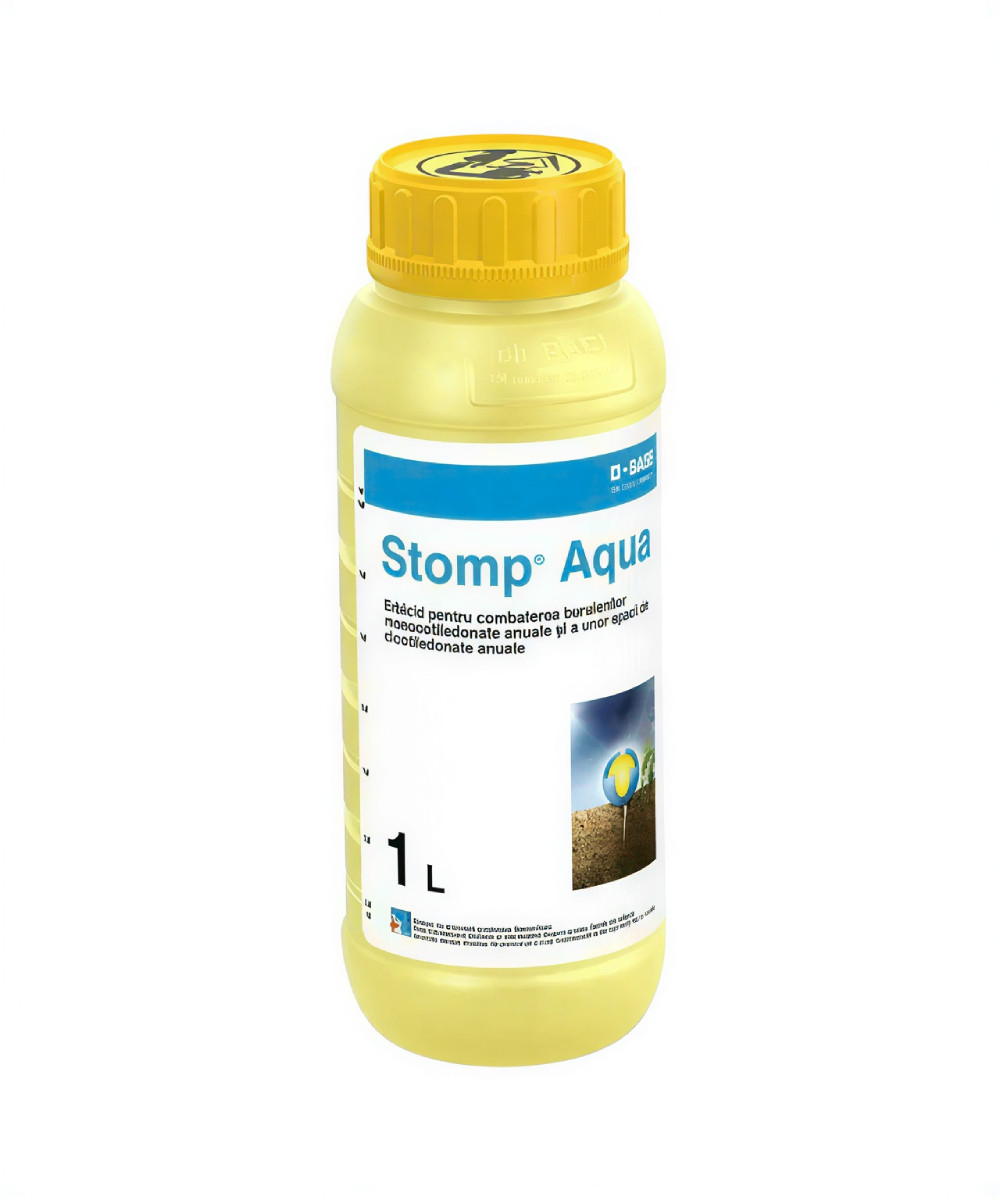 Erbicid STOMP AQUA - 1 Litru, Selectiv, Porumb, Floarea Soarelui, Grâu, Ceapă, Viță de vie, BASF 2