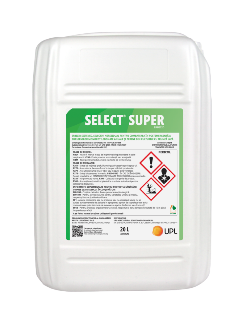 Erbicid Select Super - 20 Litri, UPL