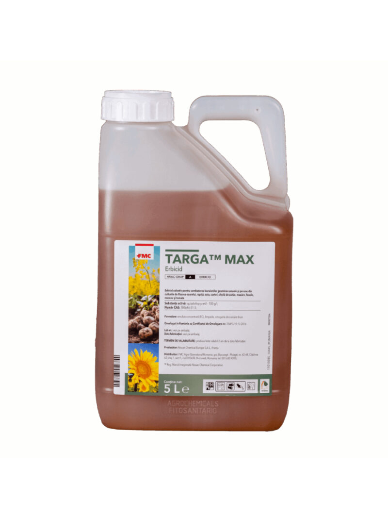 Erbicid TARGA MAX - 5 Litri, postemergent, FMC