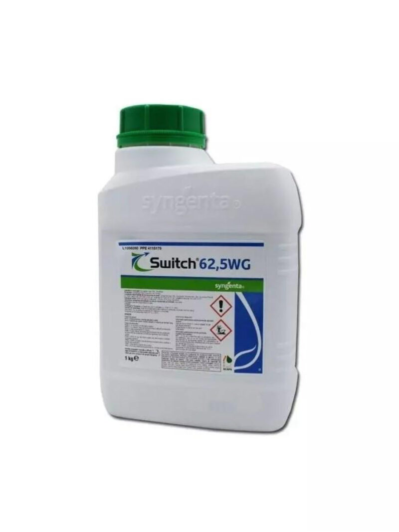 Fungicid SWITCH 62,5 WG - 1 kg, Sistemic, Cyprodinil 375 g_kg + Fludioxonil 250 g_kg, Flori, Legume, Viță de vie, Syngenta