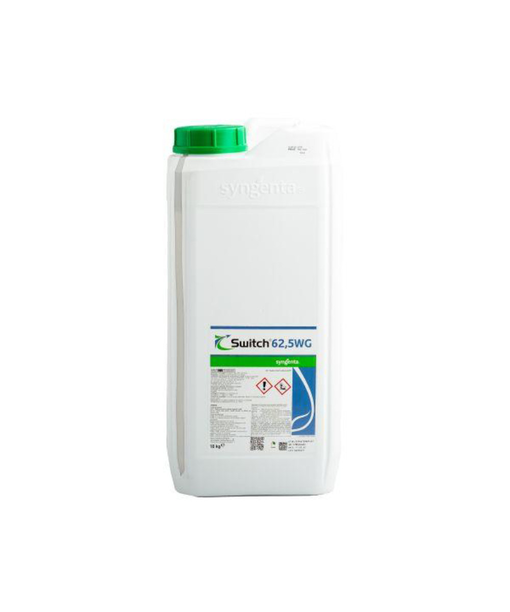 Fungicid SWITCH 62,5 WG – 10 kg, Cyprodinil 375 g_kg + Fludioxonil 250 g_kg, Flori, Legume, Vita de vie, Syngenta