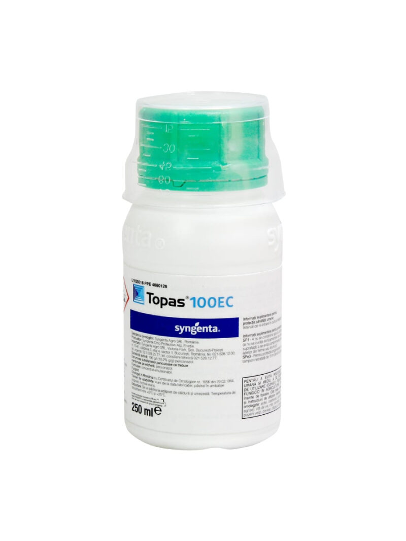 Fungicid TOPAS 100 EC – 250 ml, Sistemic, Penconazol, Syngenta