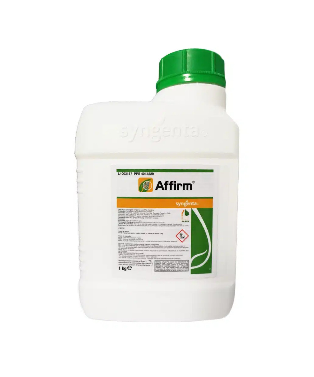 Insecticid AFFIRM - 1 kg, Contact, Viță de vie, Măr, Tomate, Varză, Ardei, Syngenta