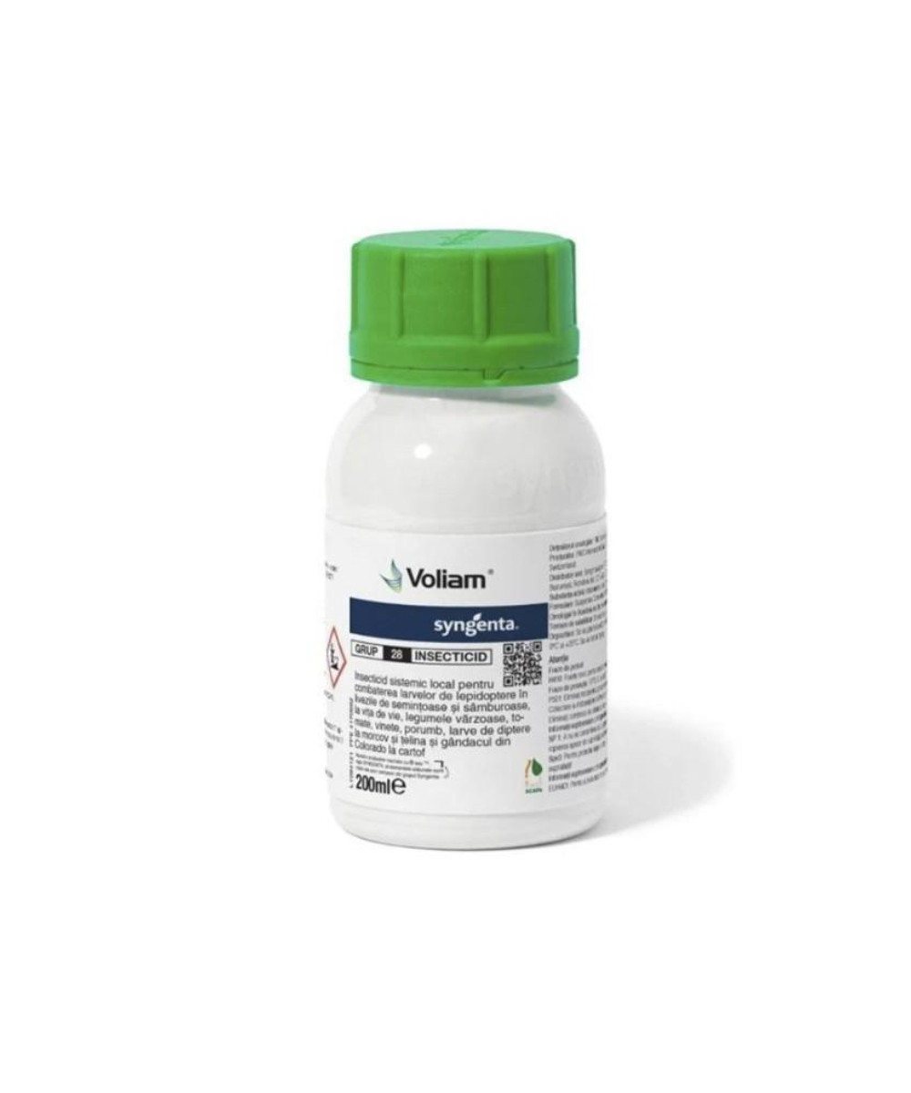 Insecticid VOLIAM - 200 ml, Acaricid sistemic, Chlorantraniliprol 200 g_l, măr, păr, pepene, tomate, vinete, ardei, castraveți, dovlecei, fasole, căpșun, Syngenta
