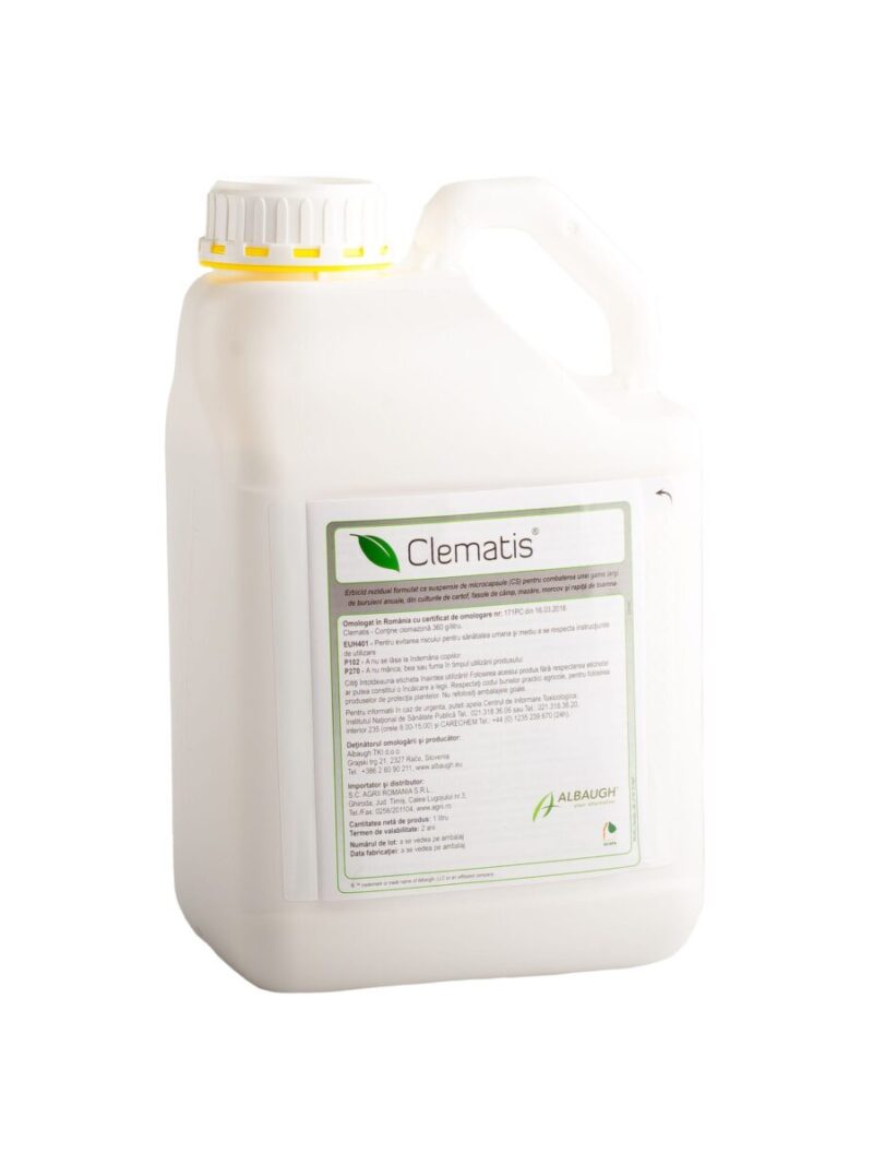 Erbicid CLEMATIS - 5L, Clomazonă, Albaugh