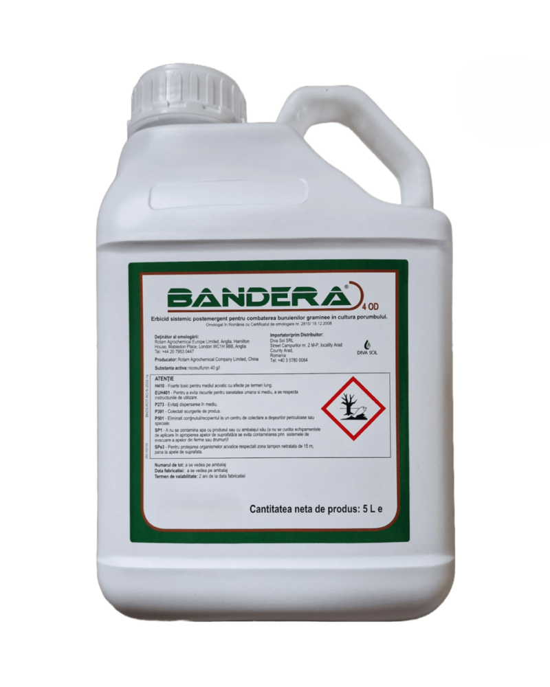 Erbicid BANDERA 4 OD – 1 Litru, Nicosulfuron, Porumb, Albaugh