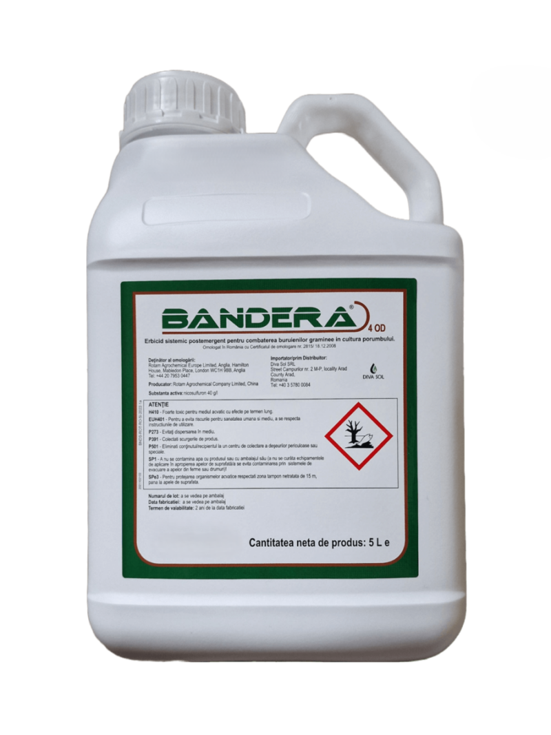 Erbicid BANDERA 4 OD - 1 Litru, Nicosulfuron, Porumb, Albaugh