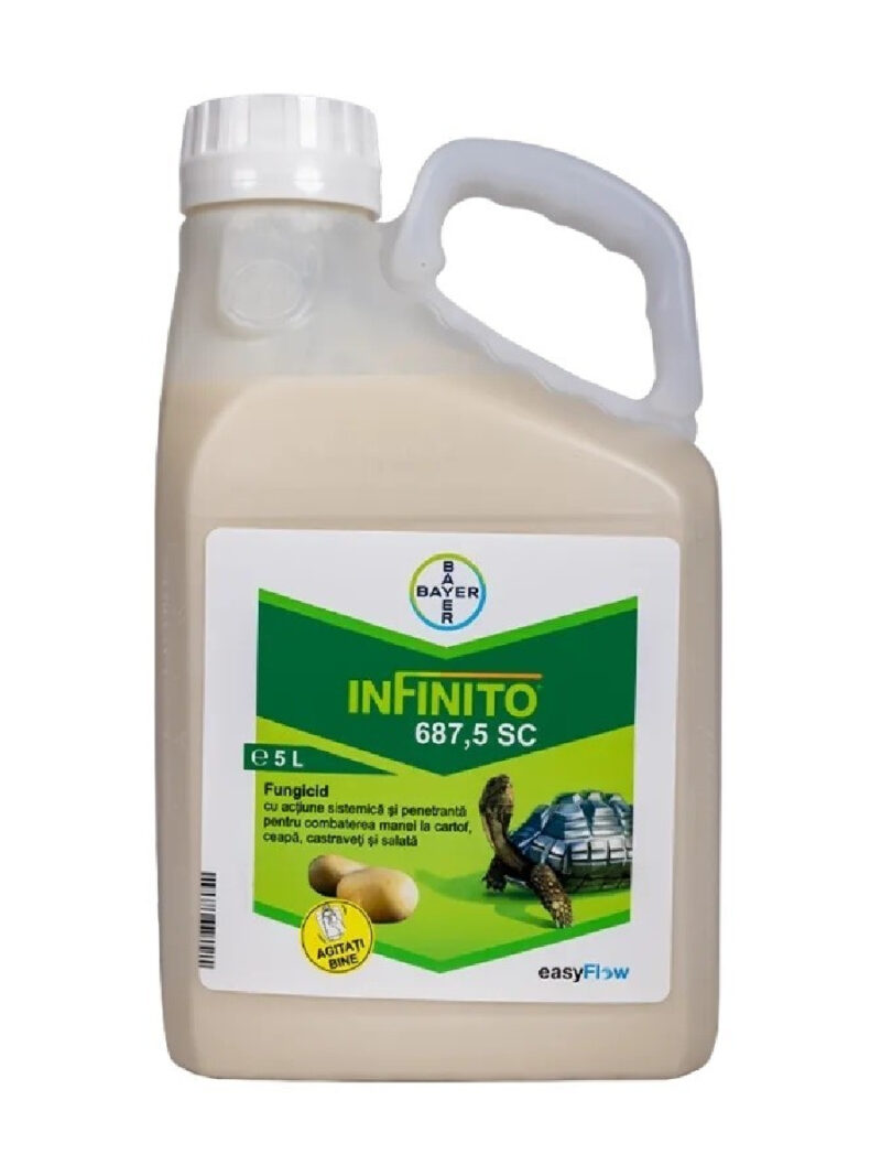 Fungicid INFINITO 687,5 SC - 5 Litri, Mana, Sistemic, Bayer