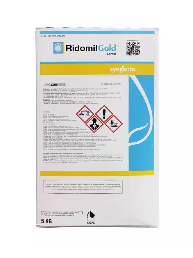 Fungicid RIDOMIL GOLD COMBI - 5 kg, Sistemic, Vita de vie, Hamei, Syngenta