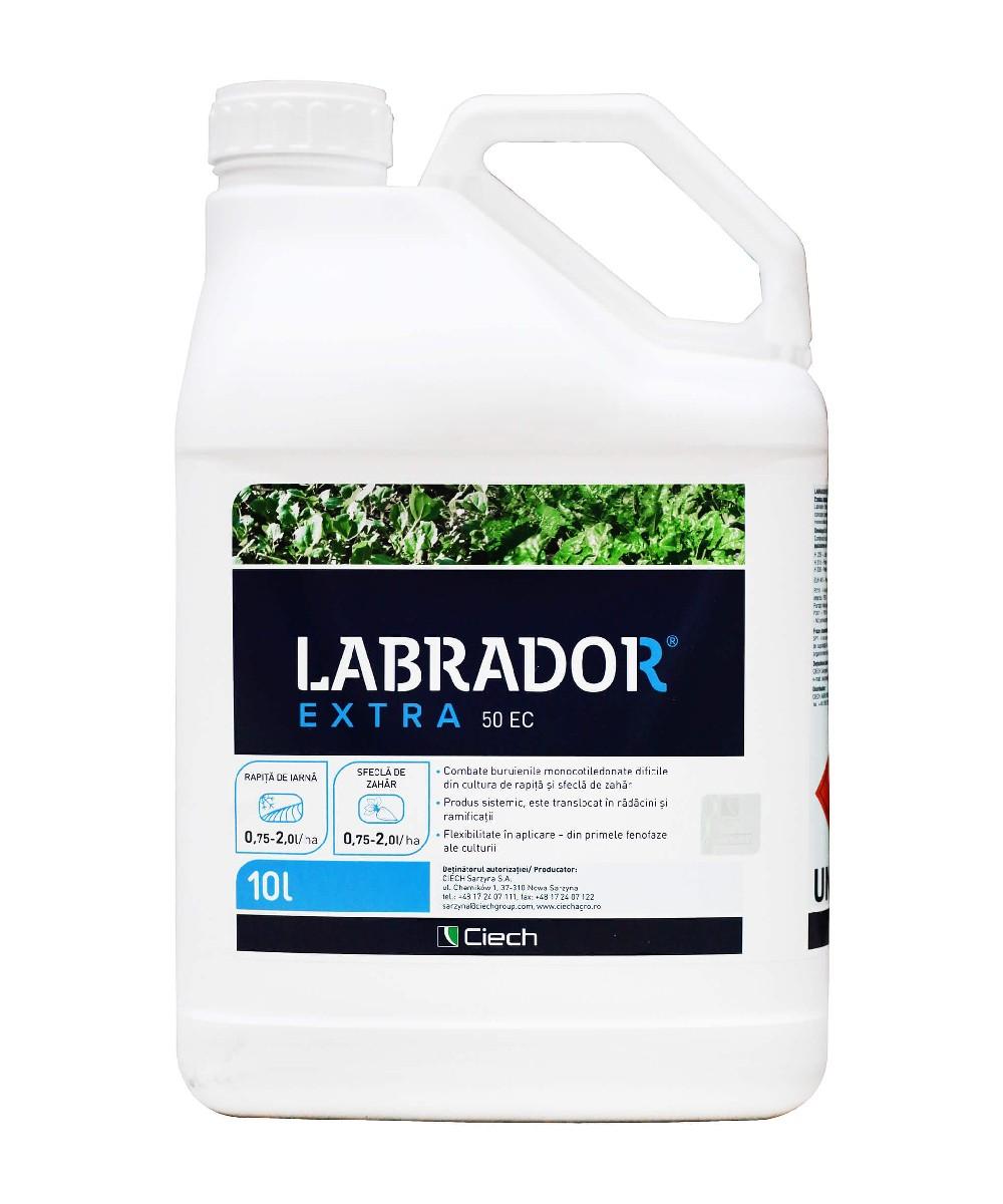 Erbicid graminicid LABRADOR EXTRA 50 EC - 10 Litri, Rapita de toamna, Sfecla de zahar, QEMETICA Erbicid graminicid LABRADOR EXTRA 50 EC - 10 Litri, Rapita de toamna, Sfecla de zahar, QEMETICA
