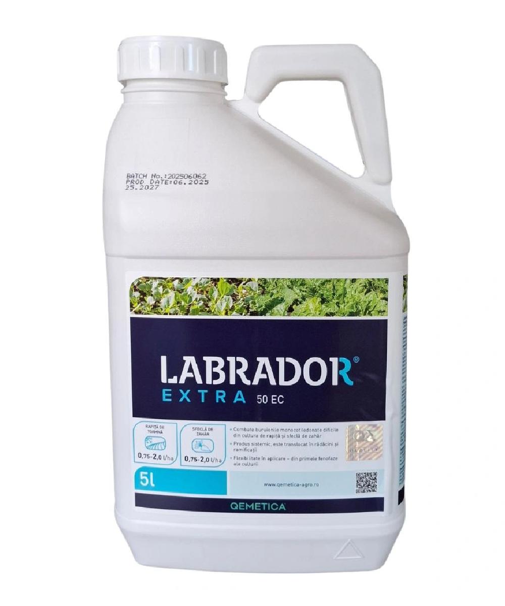 Erbicid graminicid LABRADOR EXTRA 50 EC - 5 Litri, Rapita de toamna, Sfecla de zahar, QEMETICA Erbicid graminicid LABRADOR EXTRA 50 EC - 5 Litri, Rapita de toamna, Sfecla de zahar, QEMETICA