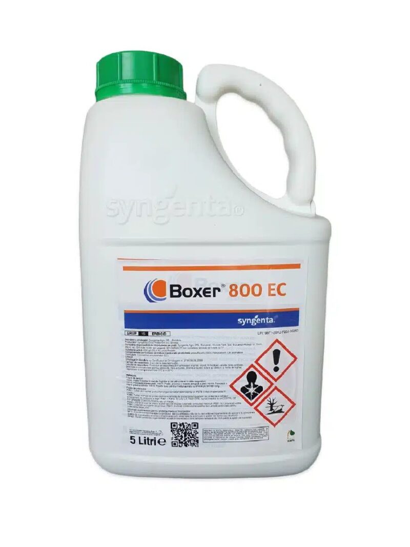 Erbicid BOXER 800 EC - 5 Litri, Preemergent, Cartofi, Ceapa, Grau, Morcov, Syngenta