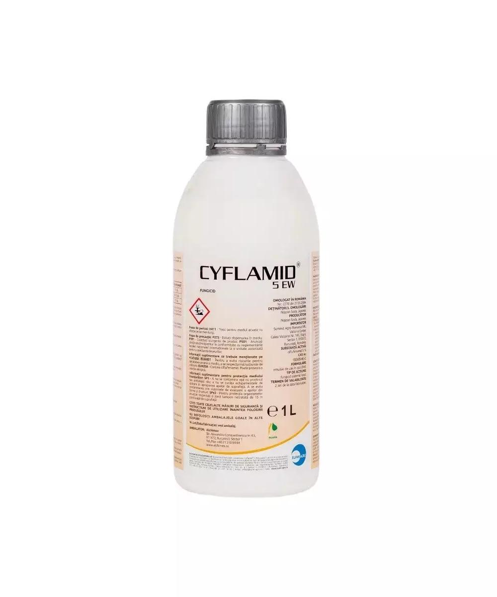Fungicid CYFLAMID 5 EW - 1 Litru, Grau, Vita de vie, Mar, Sumi Agro Fungicid CYFLAMID 5 EW - 1 Litru, Grau, Vita de vie, Mar, Sumi Agro