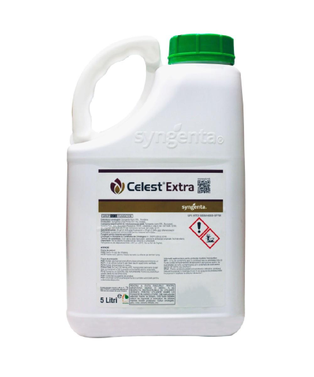 Fungicid Tratament Samanta CELEST EXTRA - 5 Litri, Sistemic, Contact, Cereale, Syngenta Fungicid Tratament Samanta CELEST EXTRA - 5 Litri, Sistemic, Contact, Cereale, Syngenta