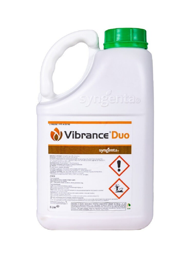 Fungicid Tratament Samanta VIBRANCE DUO - 5 Litri, Sistemic, Contact, Cereale, Syngenta