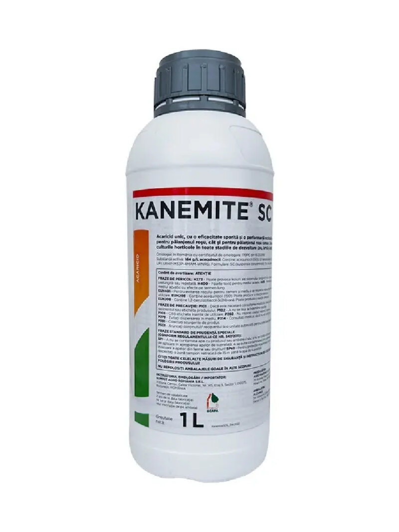 Insecticid KANEMITE - 1 Litru, Paianjenul rosu, Contact, Sumi Agro