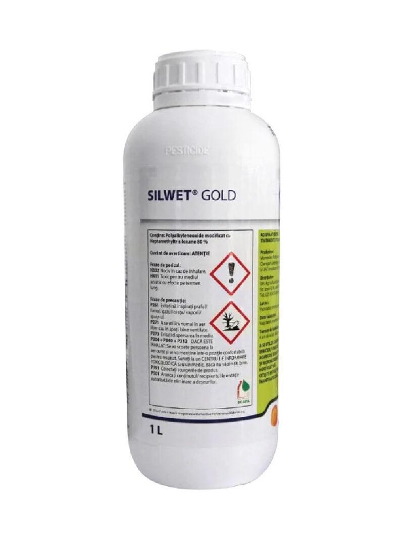 Adjuvant SILWET GOLD - 1 Litru, Cereale, Legume, Floarea soarelui, UPL
