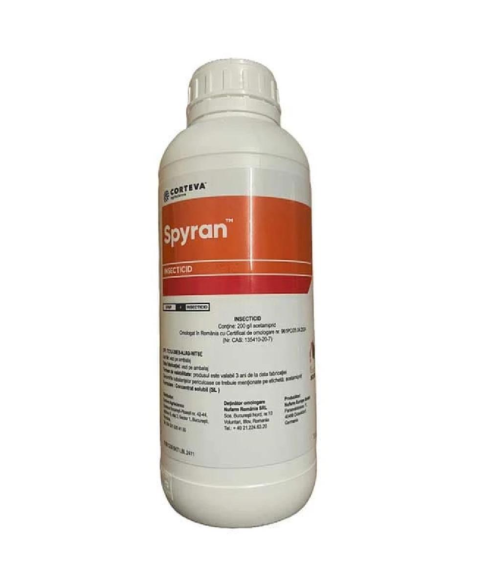 Insecticid SPYRAN - 1 Litru, Acetamiprid, Sistemic, Corteva Insecticid SPYRAN - 1 Litru, Acetamiprid, Sistemic, Corteva